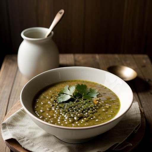 Lentil Soup With Cilantro recipe image