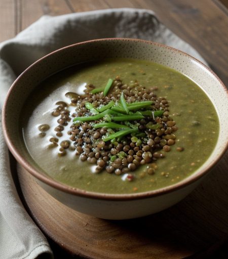 Lentil Soup With Franankfurters recipe image