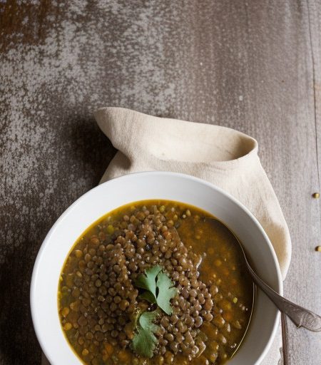 Lentil Soup With Sausage recipe image