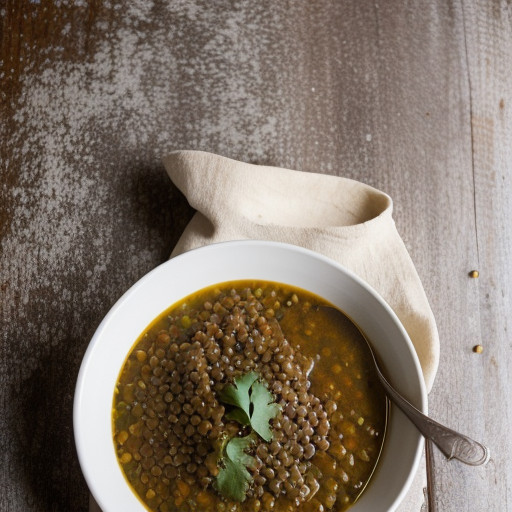 Lentil Soup With Sausage recipe image