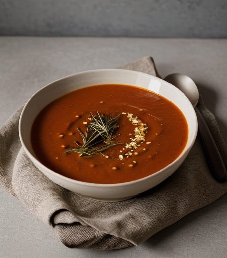 Lentil & Tomato Soup recipe image
