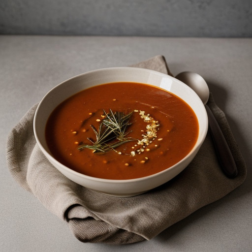 Lentil & Tomato Soup recipe image