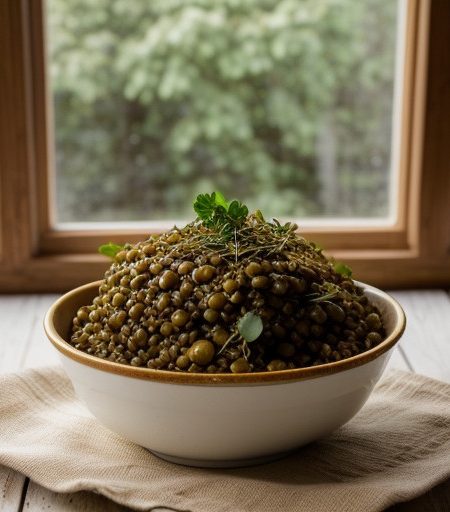 Lentil Vegetable Salad recipe image