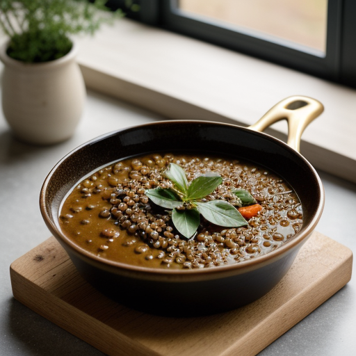 Lentil-Vegetable Stew recipe image