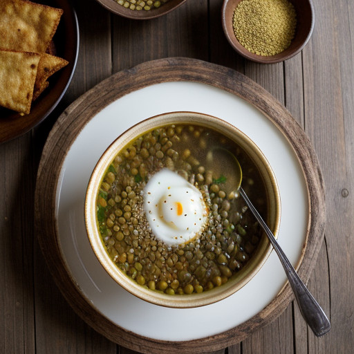 Lentil & Vermicelli Soup - Shawrbat Adas recipe image
