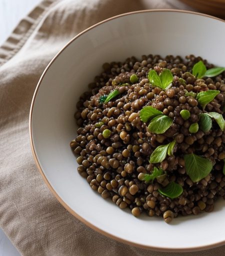 Lentil & Wheatberry Salad recipe image