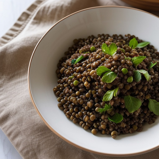 Lentil & Wheatberry Salad recipe image