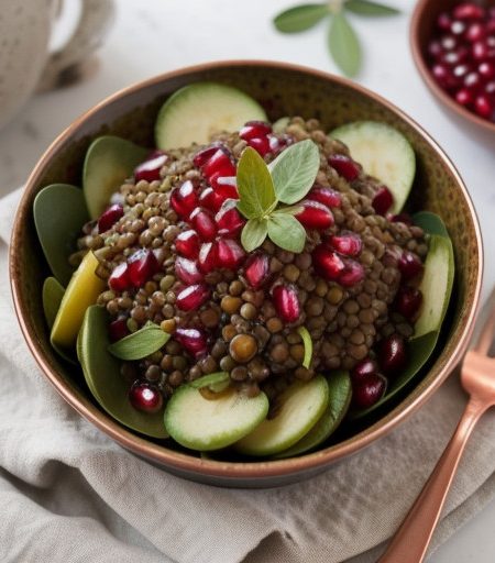Lentil and Olive Salad - Gh_9407 recipe image