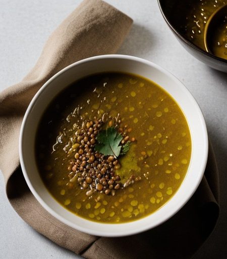 Lentil and Rice Soup recipe image