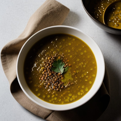 Lentil and Rice Soup recipe image