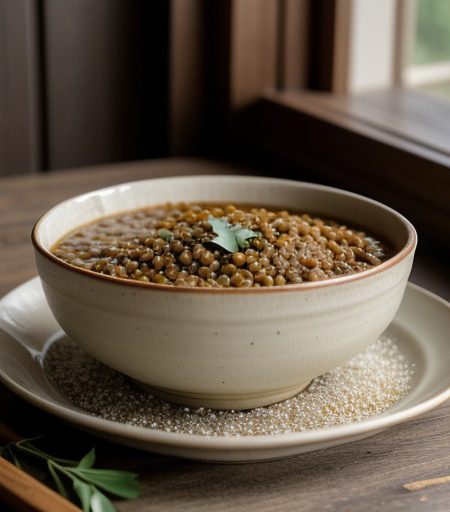 Lentil and Rice Stew recipe image