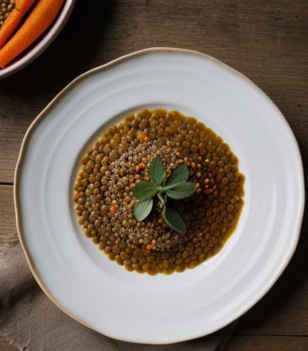Lentils & Carrots With Marjoram recipe image