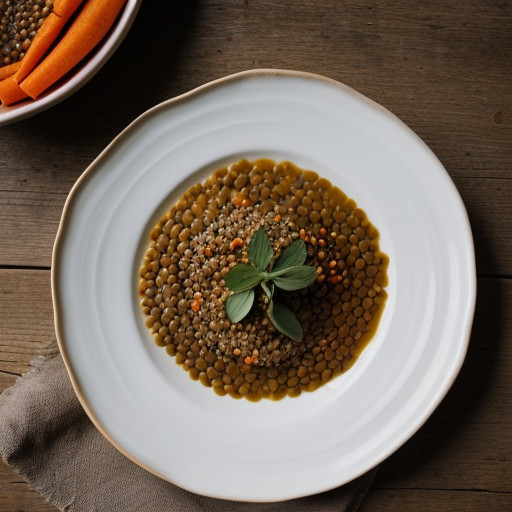 Lentils & Carrots With Marjoram recipe image