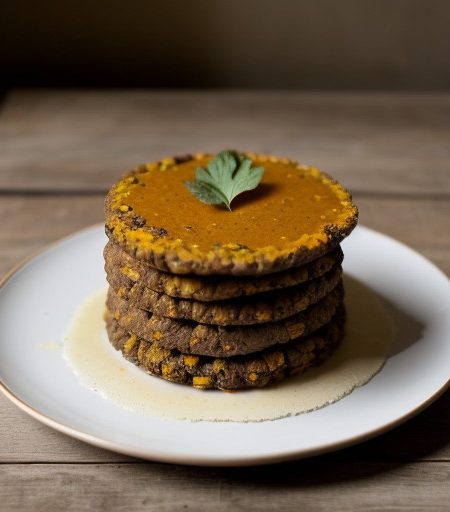 Lentils Curried With Rhubarb & Potatoes recipe image