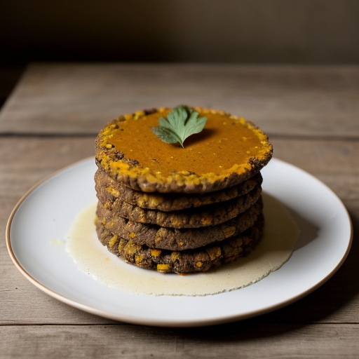 Lentils Curried With Rhubarb & Potatoes recipe image
