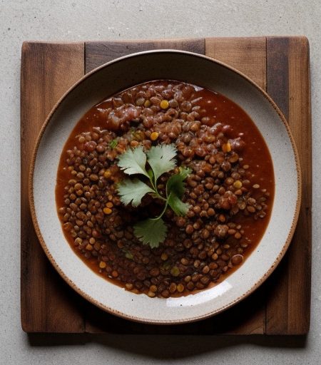 Lentils~ Mexican Style recipe image