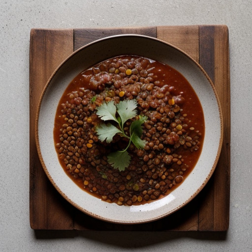 Lentils~ Mexican Style recipe image
