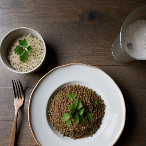 Lentils & Rice Pilaf recipe image