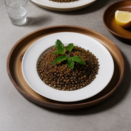Lentils With Chilies, Pork, and Fruit - Lente recipe image