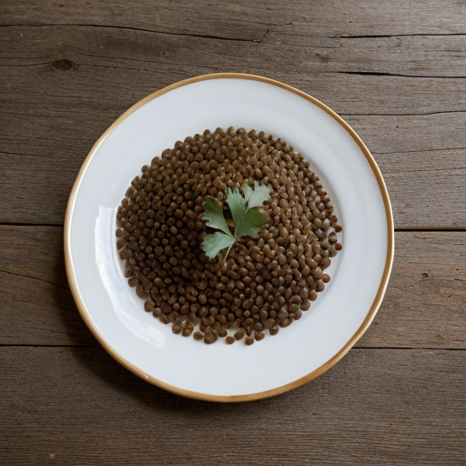 Lentils With Garlic & Onion recipe image
