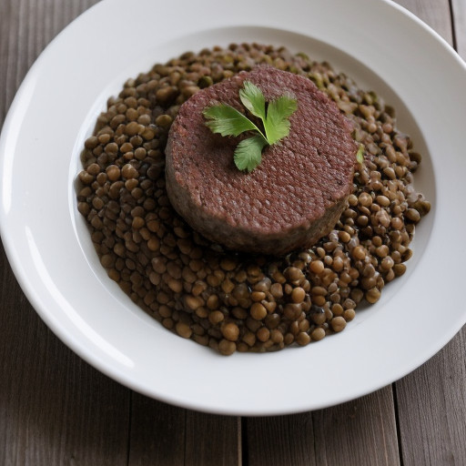 Lentils With Italian Sausage recipe image