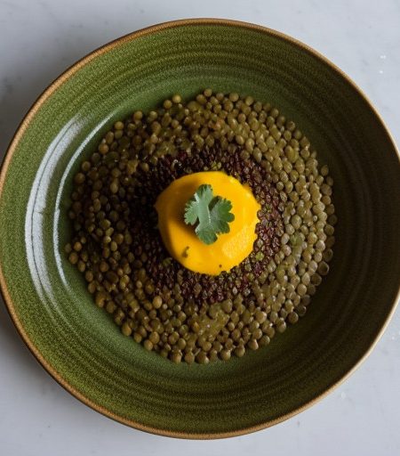 Lentils With Zucchini recipe image