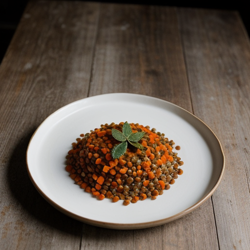 Lentils and Carrots With Marjoram recipe image