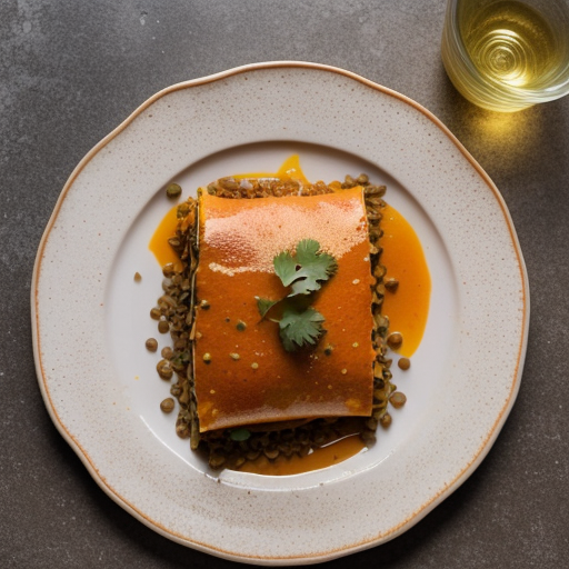 Lentils and Spanish Rice Enchiladas recipe image