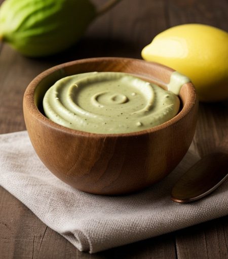Lettuce Wedges With Avacado Dressing recipe image