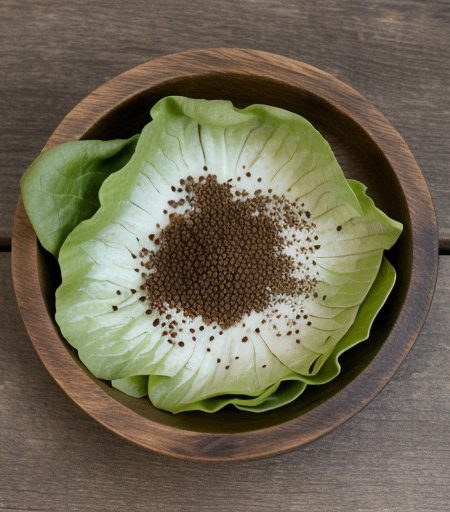 Lettuce With Sweet Oxyporum Dressing recipe image