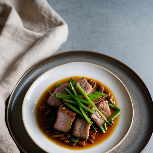 Liang Ban Rou (Twice-Cooked Pork recipe image