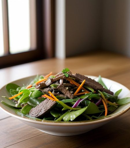 Liang Pan Ya T'iao (Shredded Roast Duck Salad recipe image