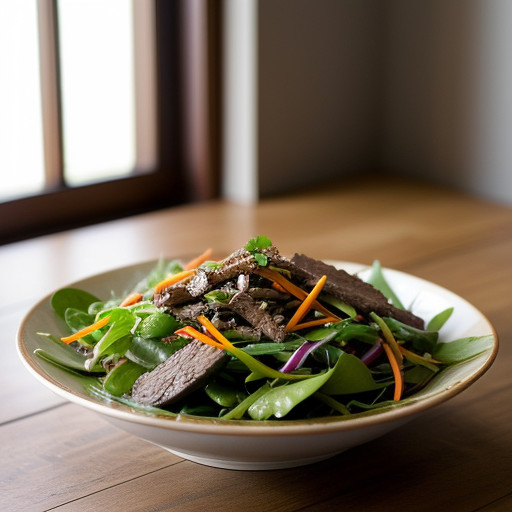 Liang Pan Ya T'iao (Shredded Roast Duck Salad recipe image