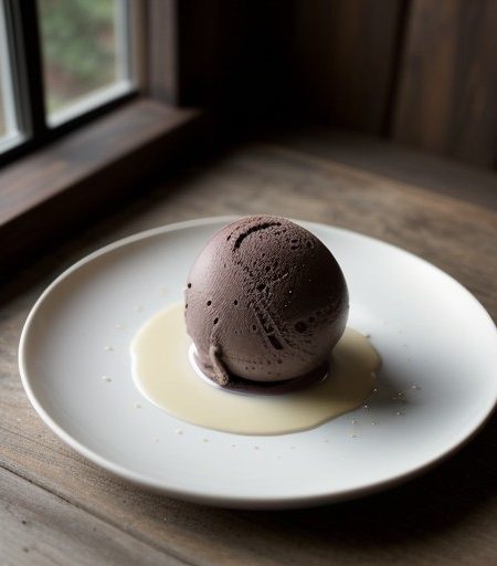 Licorice Ice Cream recipe image