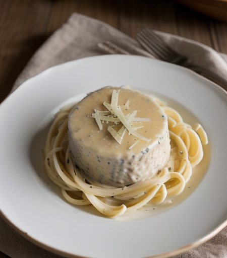 Light Alfredo recipe image