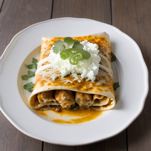 Light: Chicken & Cheese Enchiladas recipe image