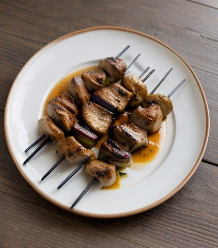 Light Chicken Kabobs # recipe image