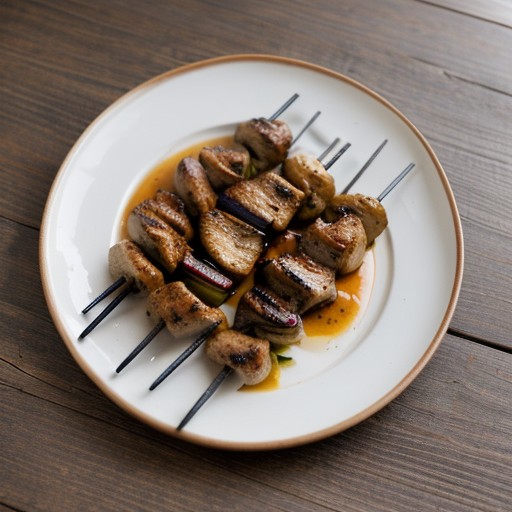 Light Chicken Kabobs # recipe image