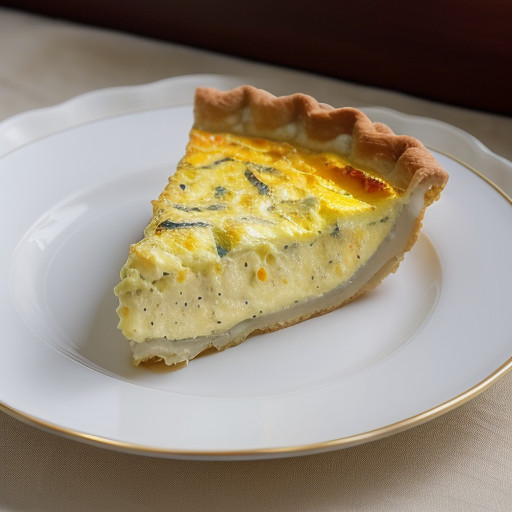 Light Chicken Quiche recipe image