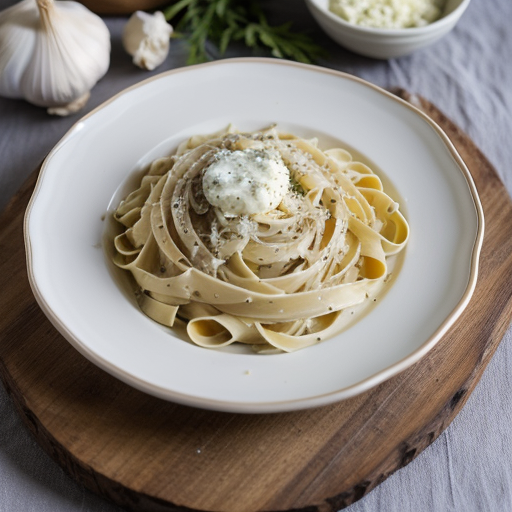Light Fettucine Alfredo recipe image