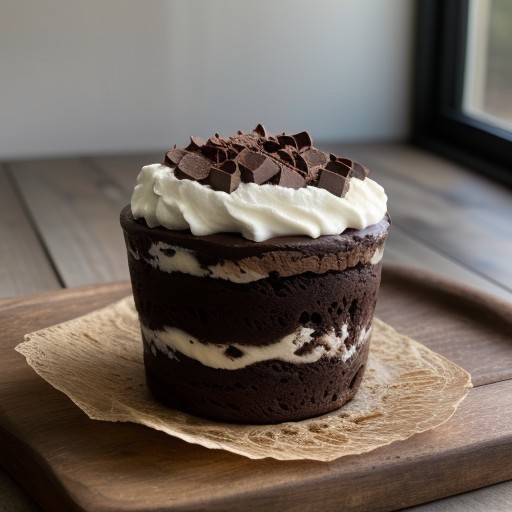 Light Fudge Brownie Sundae recipe image