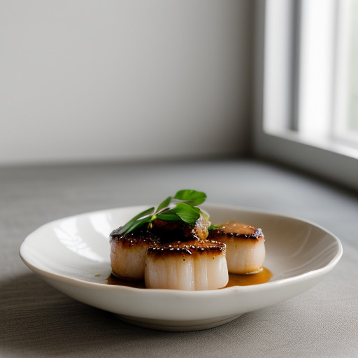 Light & Lemony Broiled Scallops recipe image