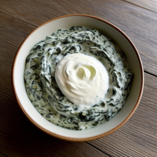 Light Spinach Dip recipe image