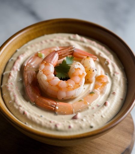 Light-Style Fiesta Shrimp Dip recipe image