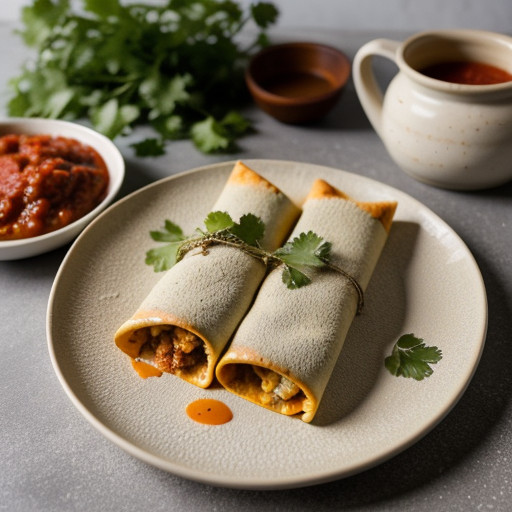 Light Swiss Enchiladas recipe image