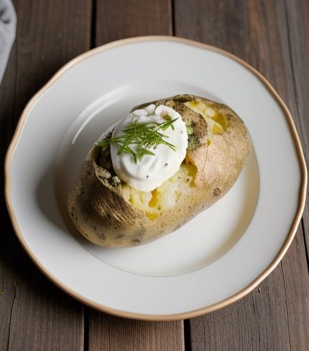 Light Twice-Baked Potatoes recipe image