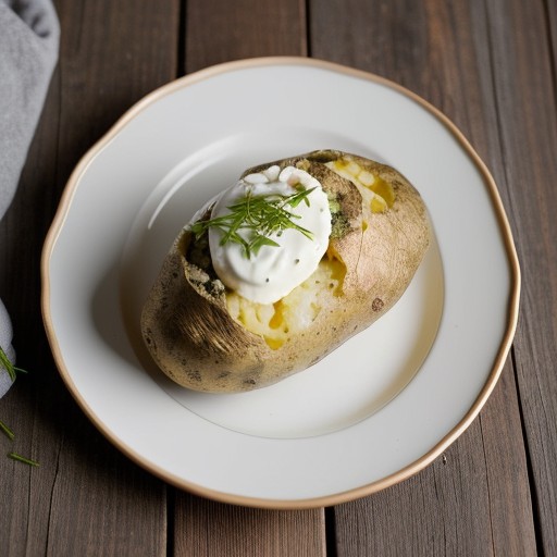 Light Twice-Baked Potatoes recipe image