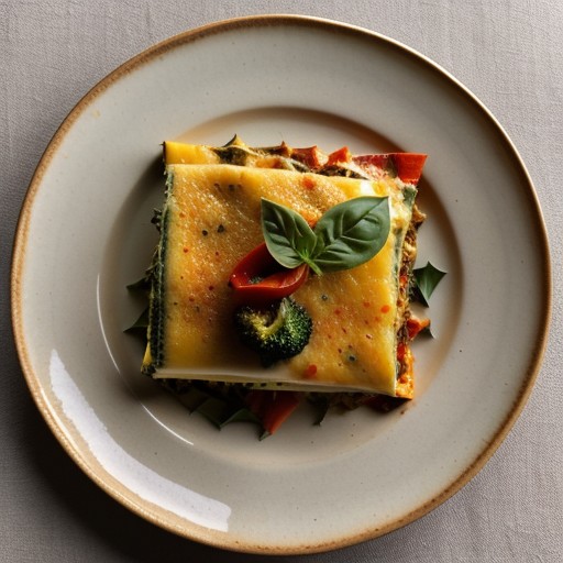Light Vegetable Lasagna (8.5 PTS recipe image