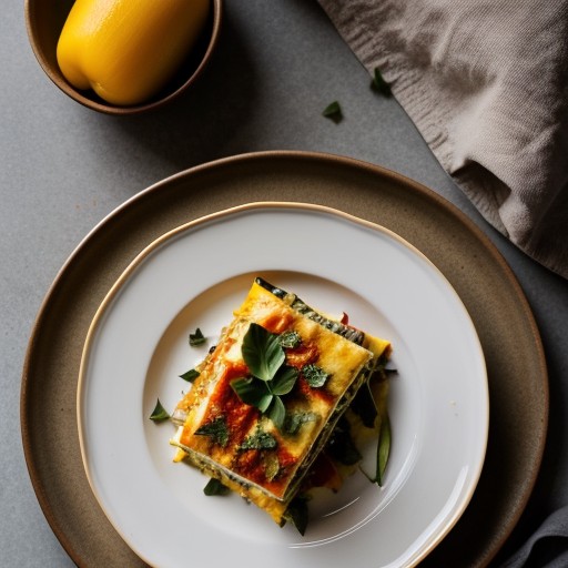 Light Vegetable Lasagna (8.5 PTS recipe image
