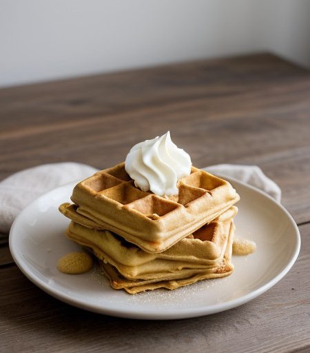 Light Waffles recipe image